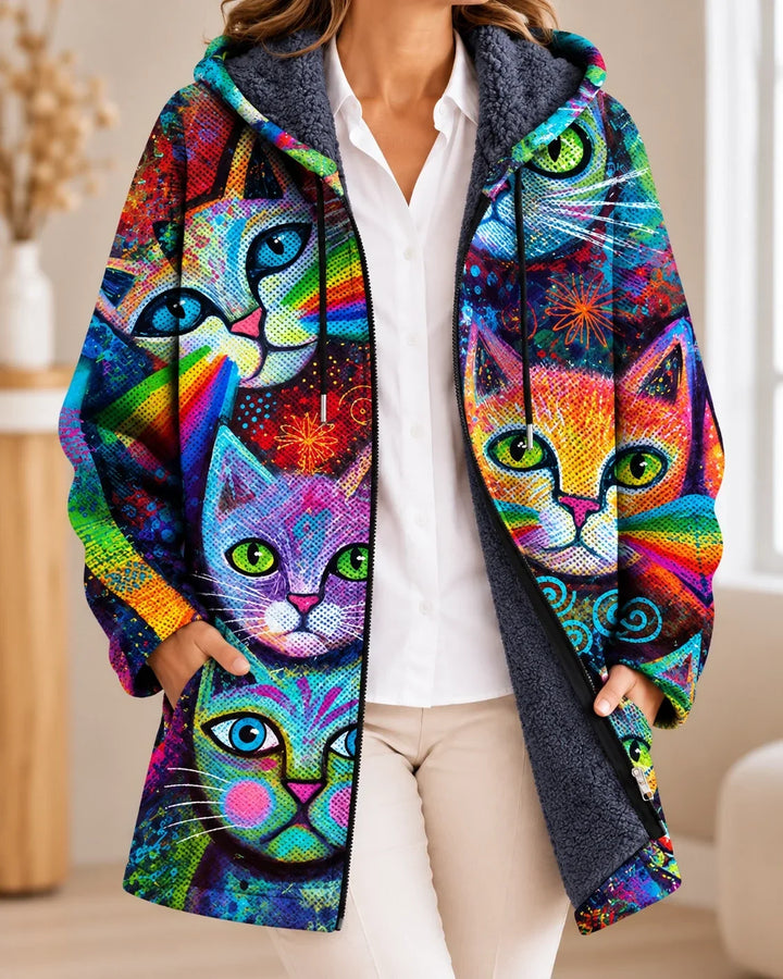 Rowland | Artistic Hooded Cardigan