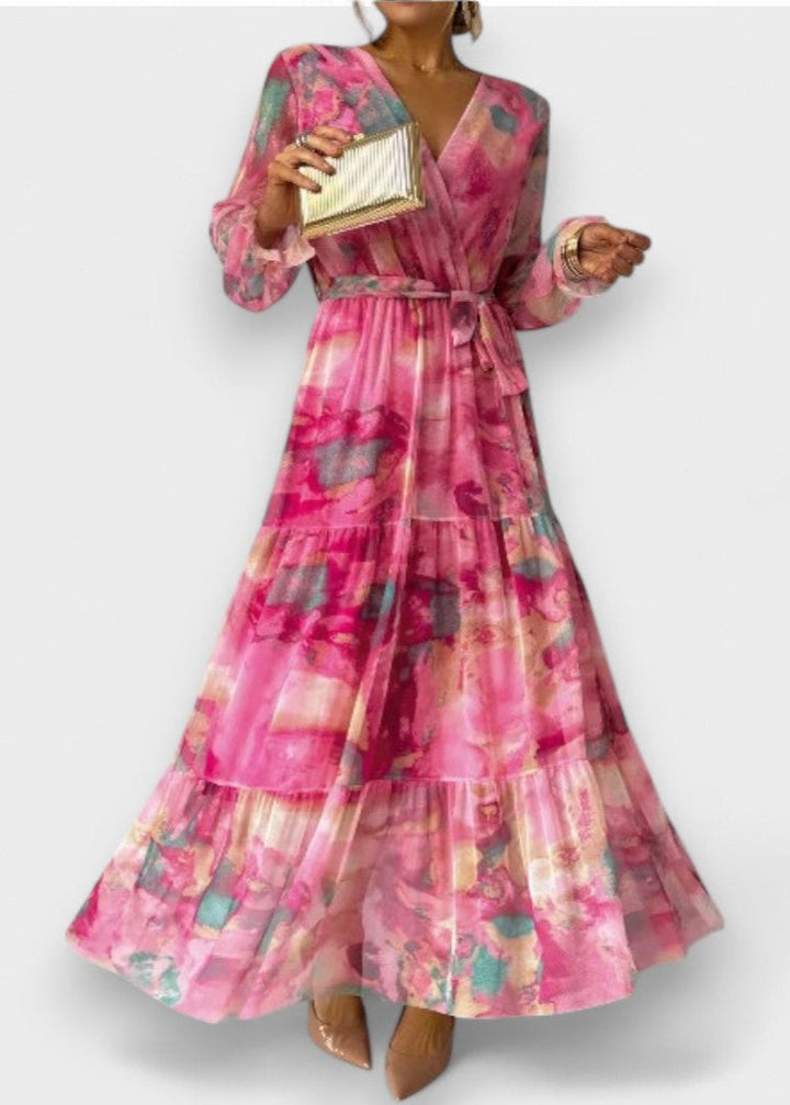 Aisling - Long Floral Dress