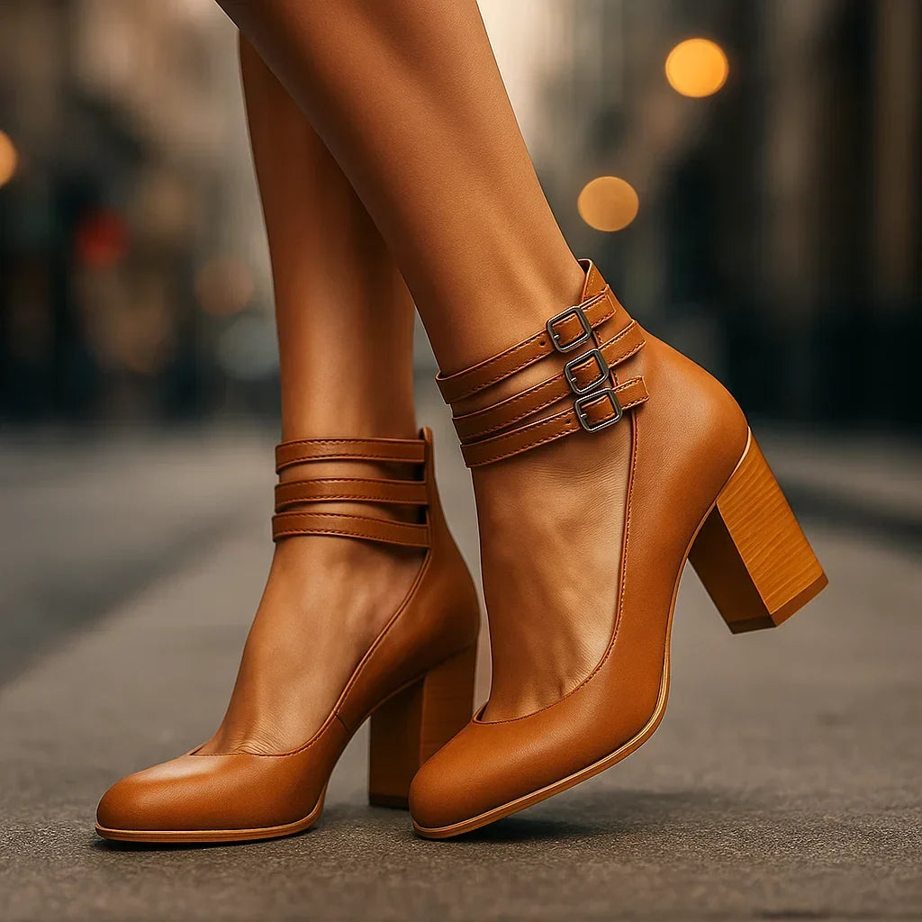 Nóra - Chic Block Heels