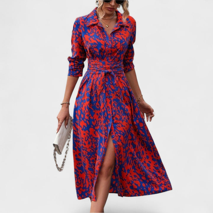 Bríd - Wild Print Dress