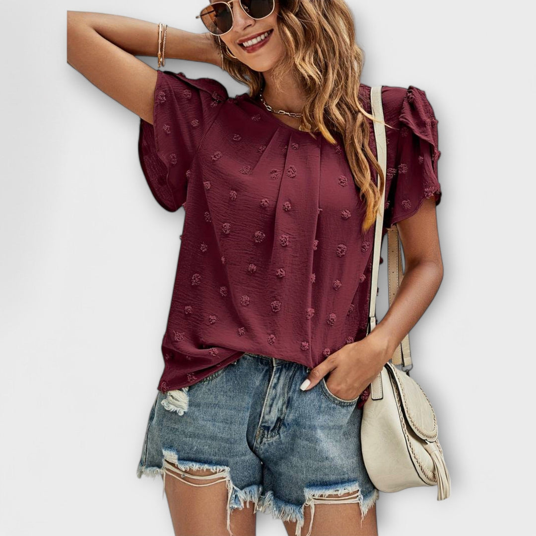 Órla - Swiss Dot Top