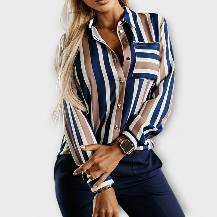Órla - Breezy Striped Blouse