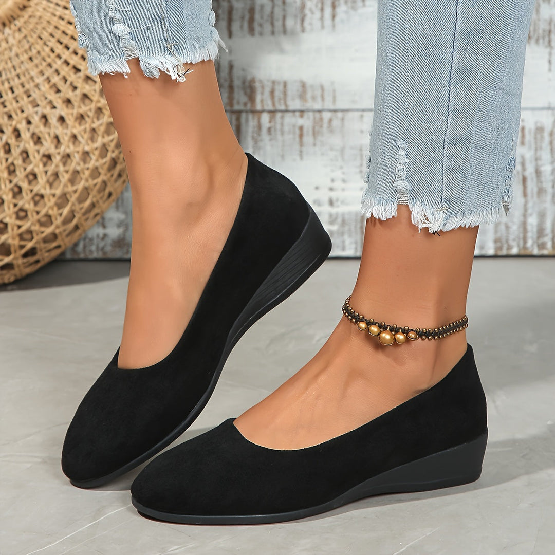 Sorcha - Chic Heeled Ballerina Flats