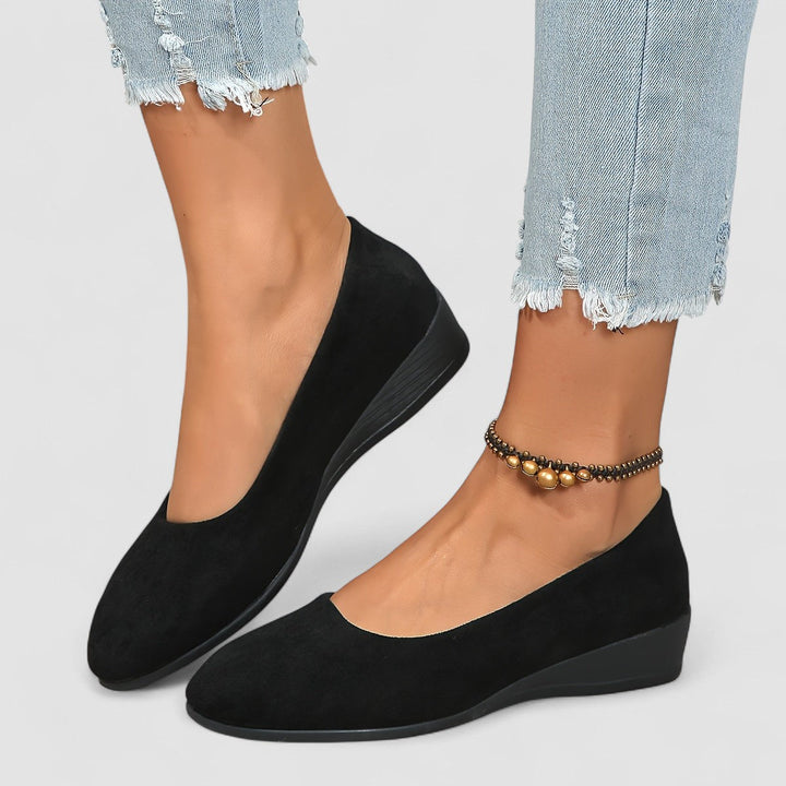 Sorcha - Chic Heeled Ballerina Flats