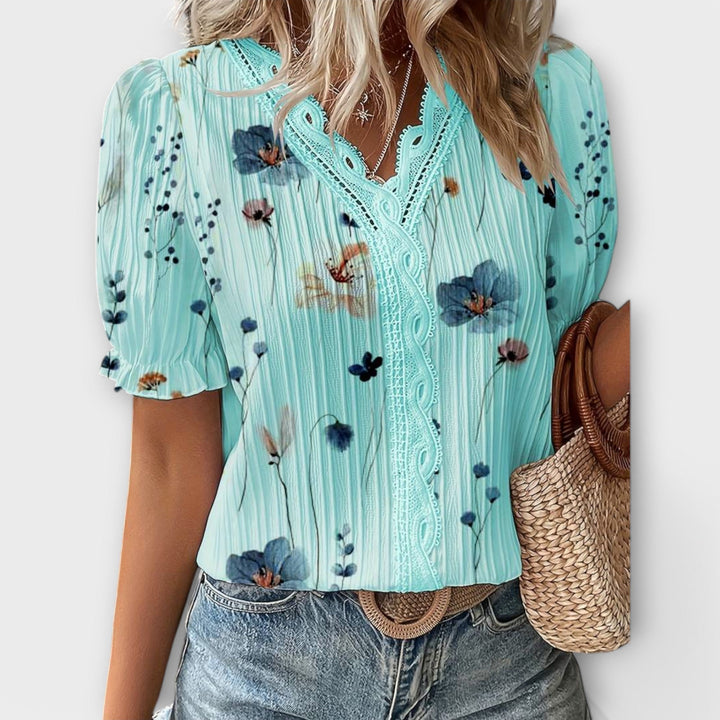 Nuala - V-Neck Top