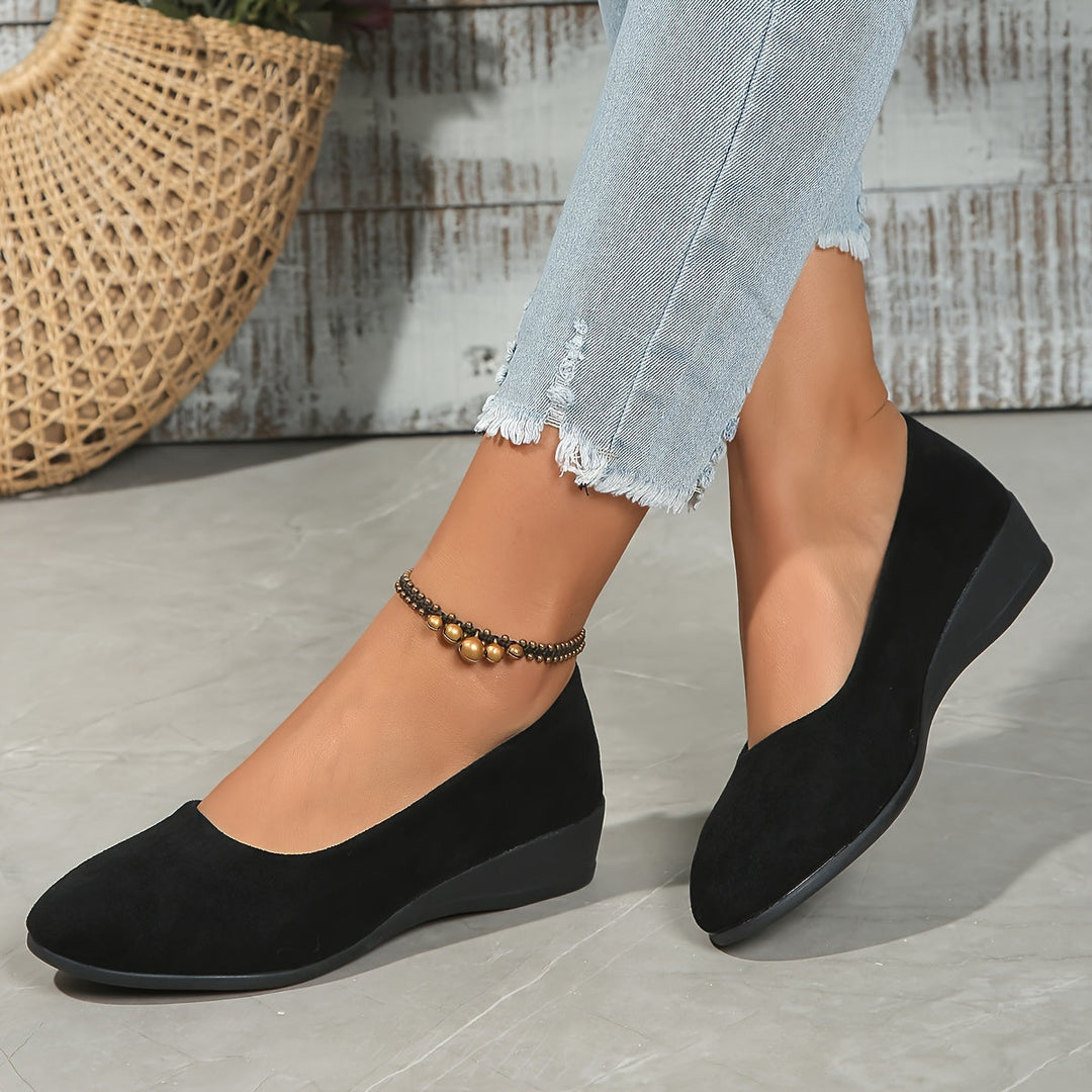 Sorcha - Chic Heeled Ballerina Flats