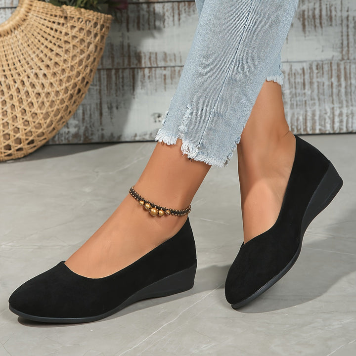 Sorcha - Chic Heeled Ballerina Flats