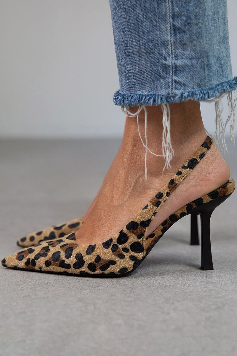 Róisín - Leopard Pattern Stiletto Heels