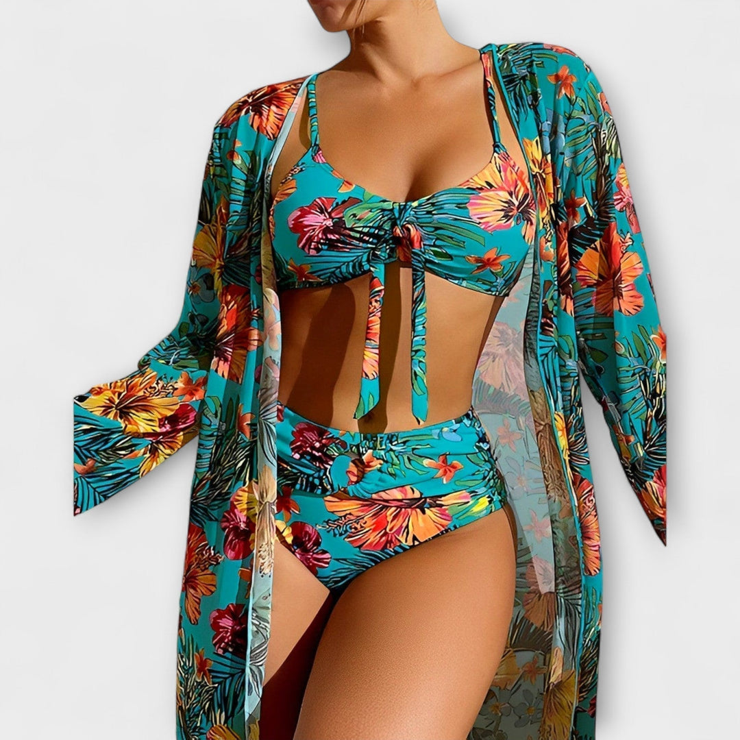 Muireann - V-Neck Swimwear Set