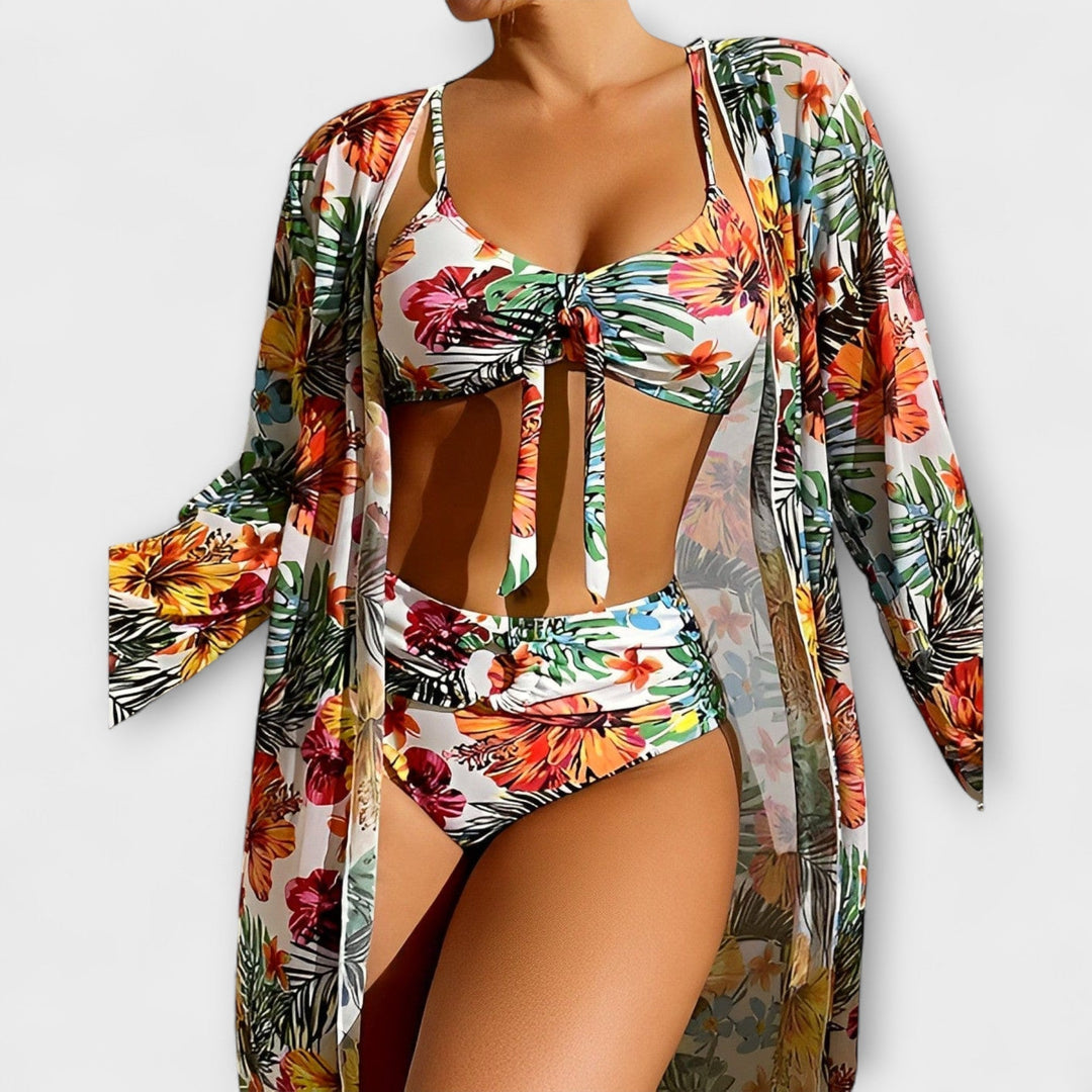 Muireann - V-Neck Swimwear Set