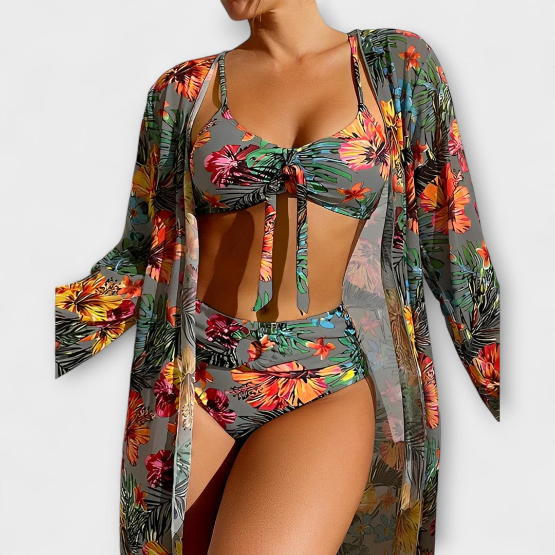 Muireann - V-Neck Swimwear Set