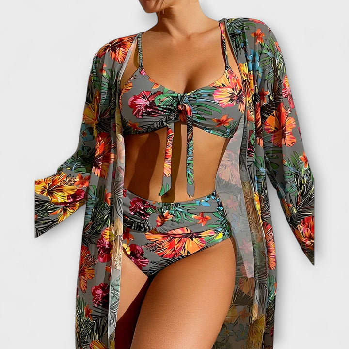 Muireann - V-Neck Swimwear Set