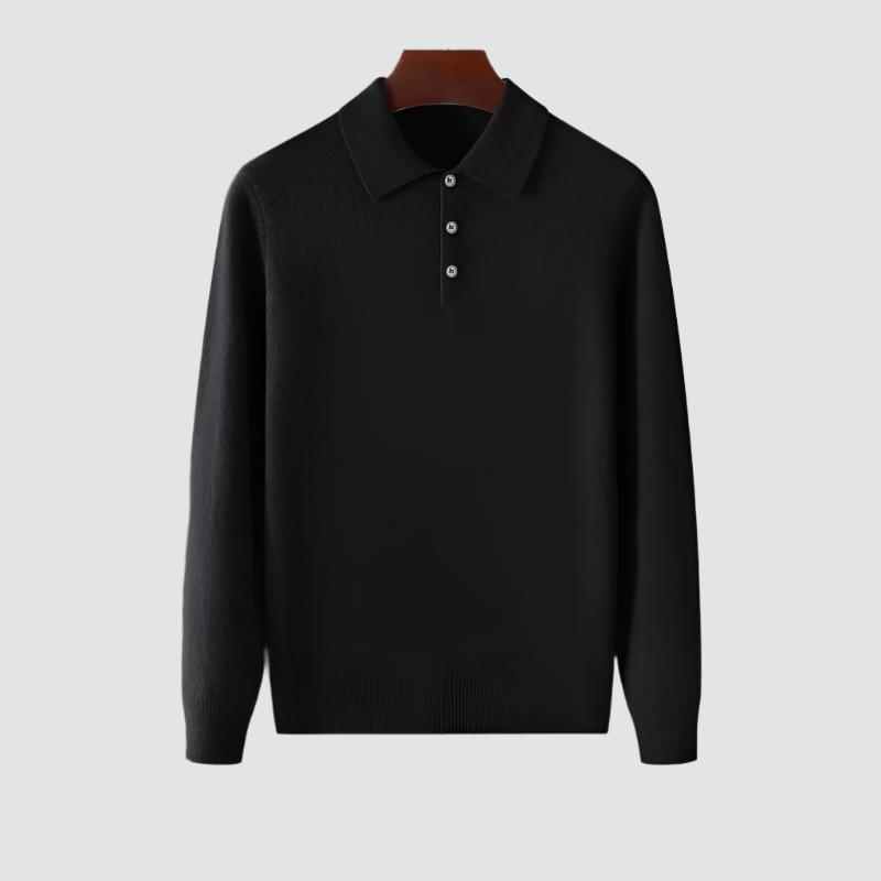 Ronan - Cozy Polo Sweater
