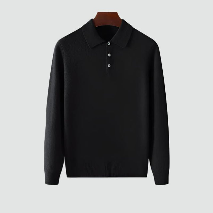 Ronan - Cozy Polo Sweater