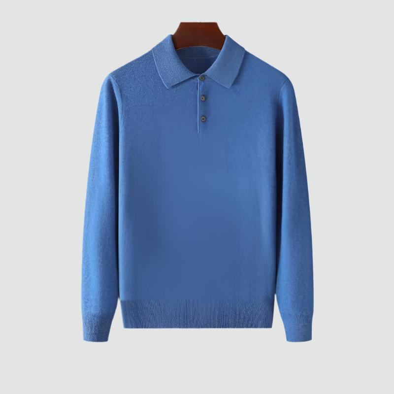 Ronan - Cozy Polo Sweater