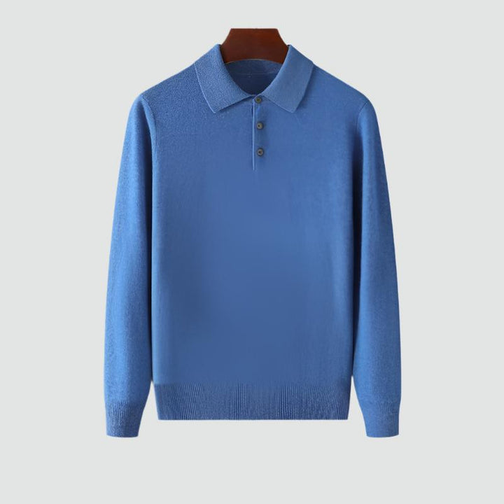 Ronan - Cozy Polo Sweater