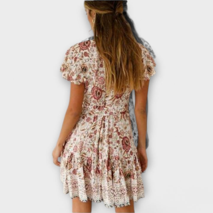 Róisín - Floral Mini Dress