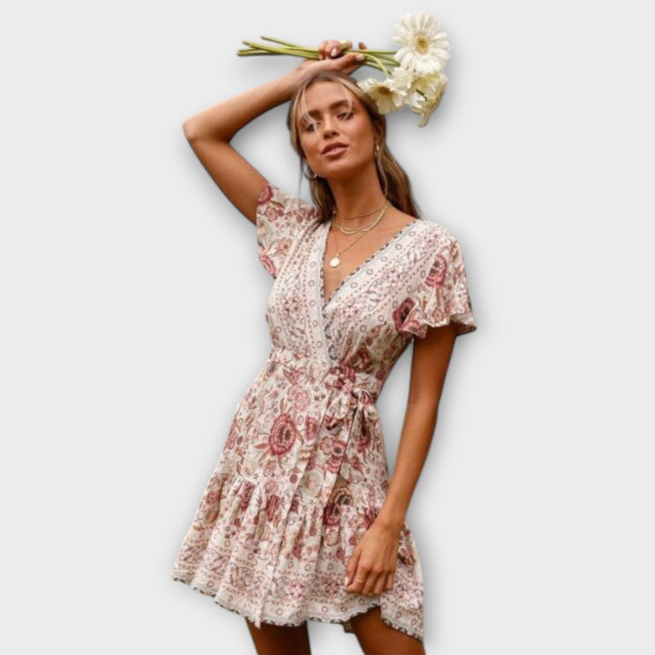 Róisín - Floral Mini Dress
