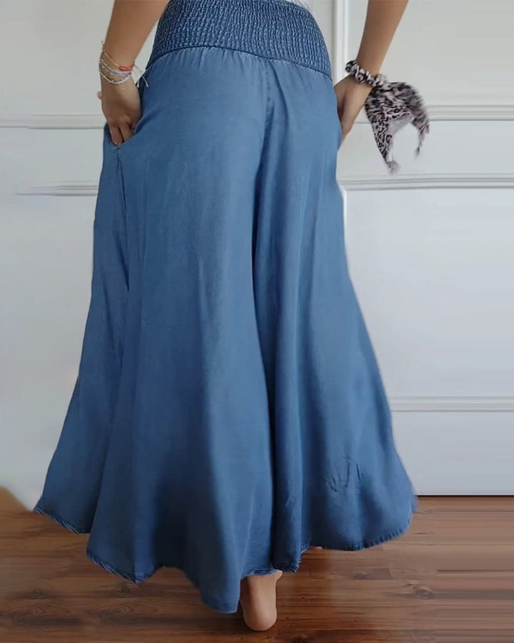 Gormfhlaith - Chic High-Waisted Trousers