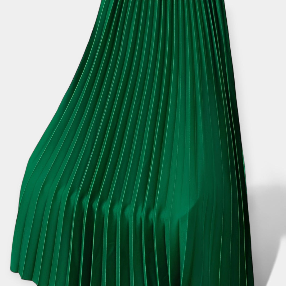 Aoife - Elegant Long Pleated Skirt