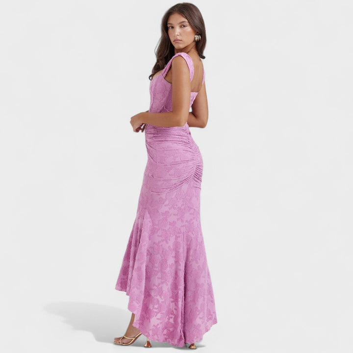 Tríona - Elegant Sculpted Silhouette Dress