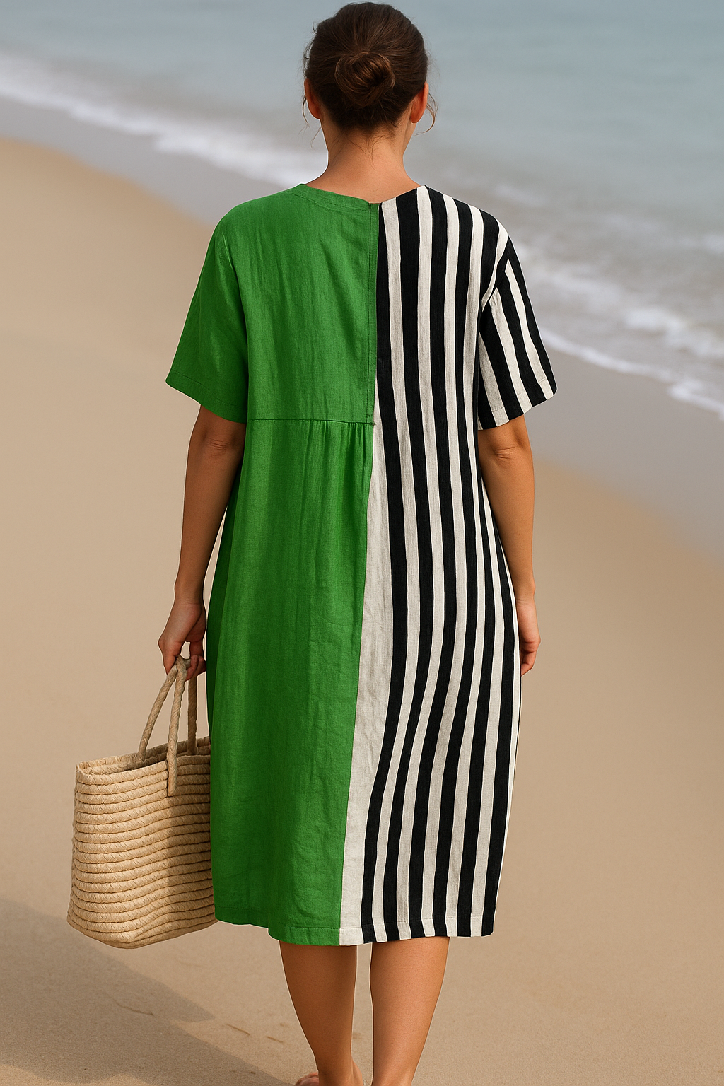 Cara Óg - Chic Striped Dress