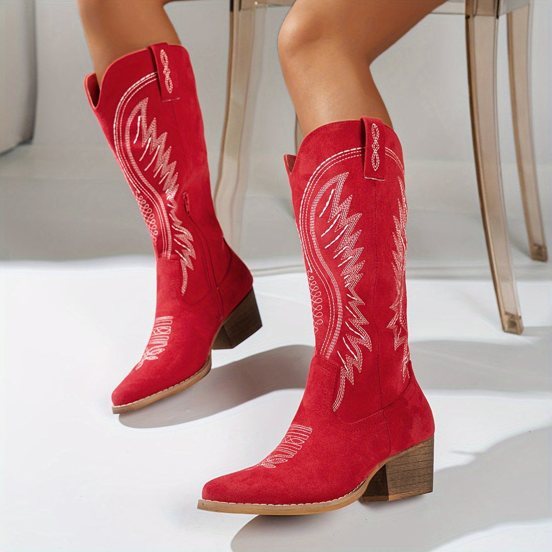 Iseult - Chic Western-Inspired Boots