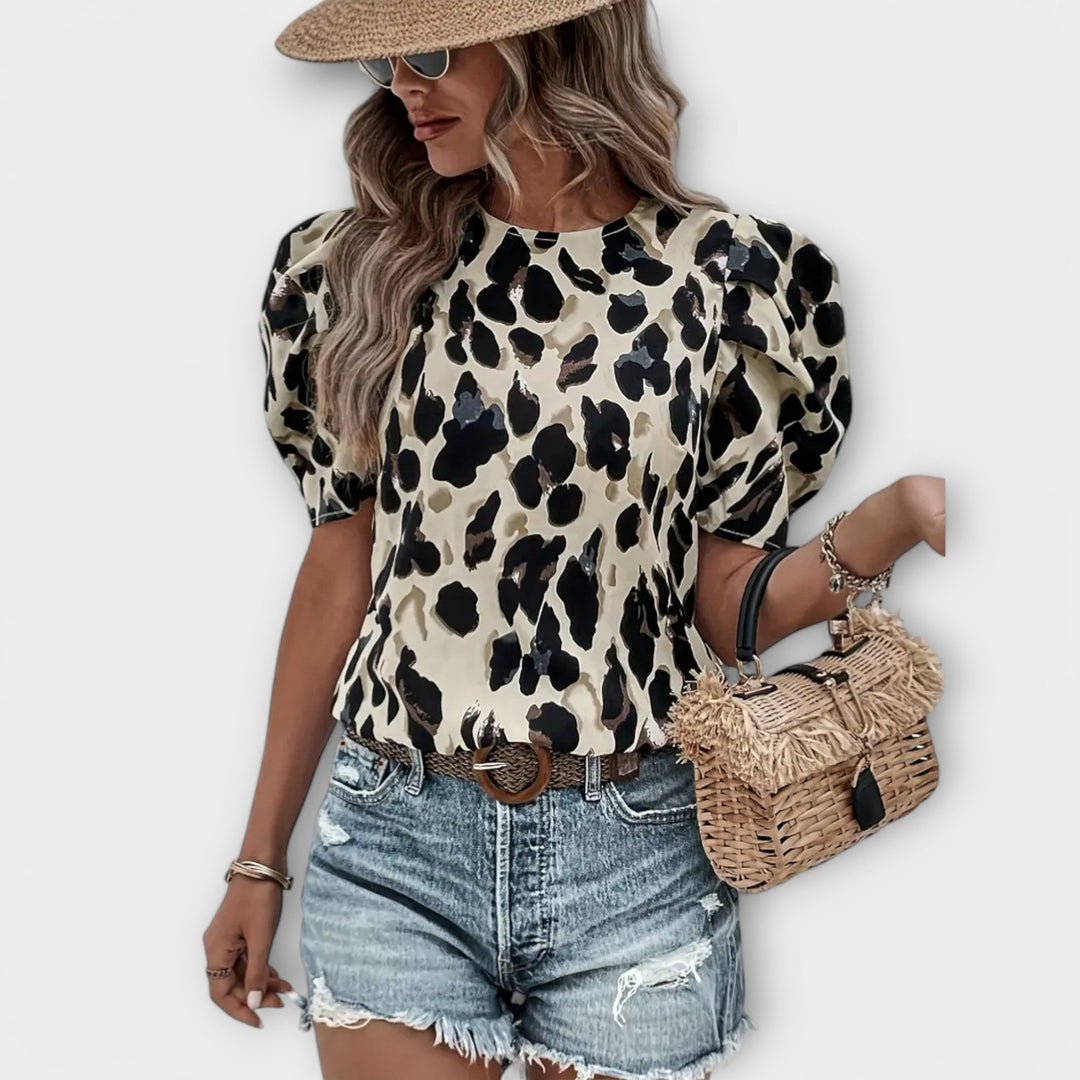Aoibhinn - Stylish Printed Top