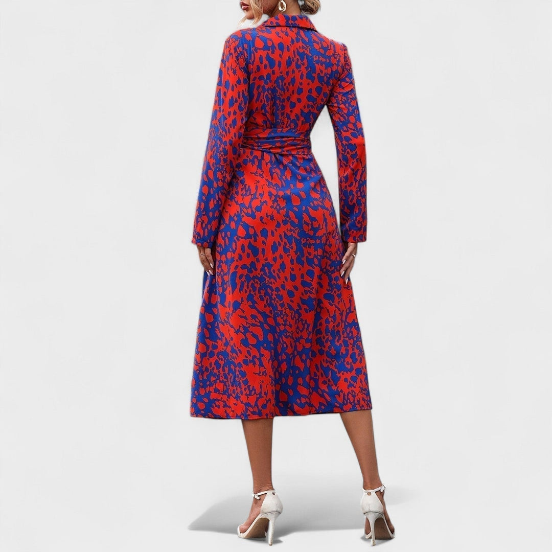 Deirbhile - Chic Animal Print Dress