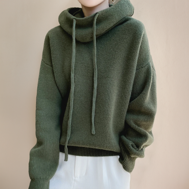 Rita - Chic High Neck Jumper