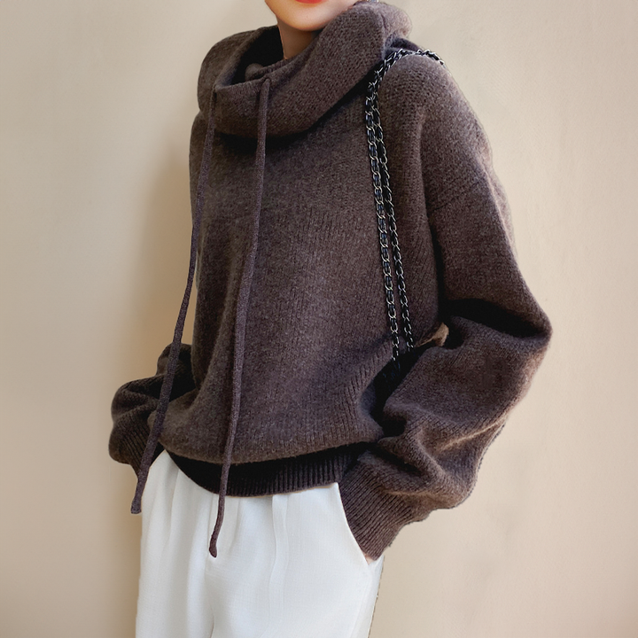 Rita - Chic High Neck Jumper