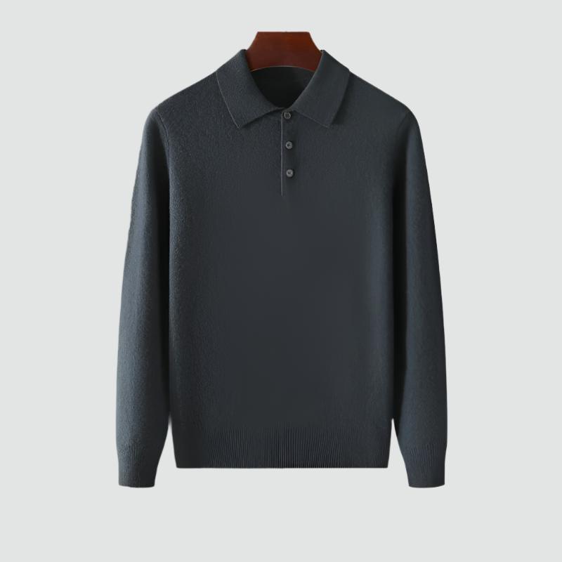 Ronan - Cozy Polo Sweater