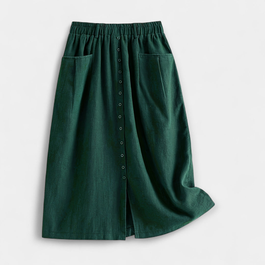 Nuala - Vintage-Inspired Midi Skirt