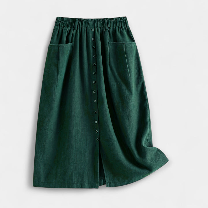 Nuala - Vintage-Inspired Midi Skirt
