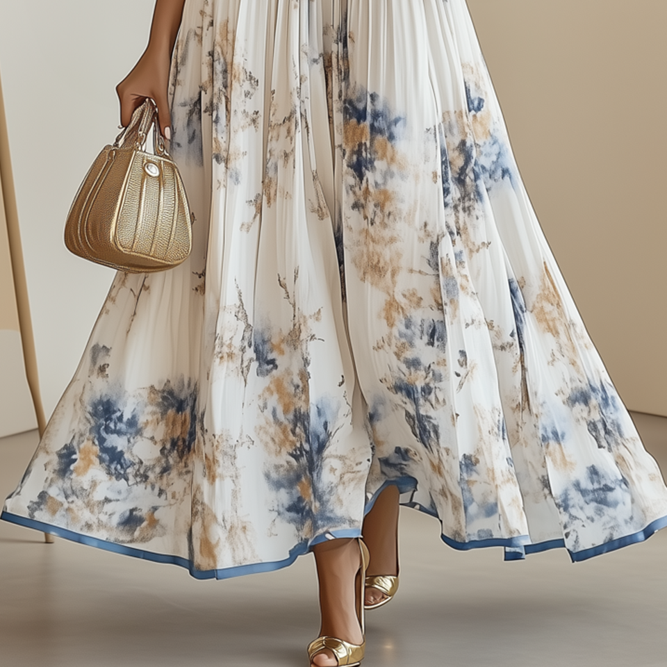 Ciannait - Chic Pleated Dress