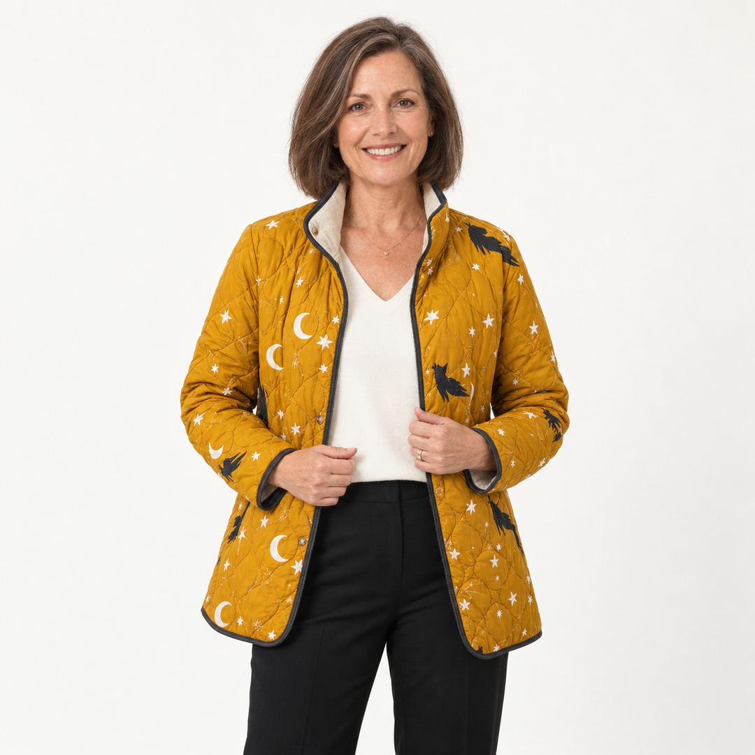 Tabitha | Cats and Stars Quilted Jacket