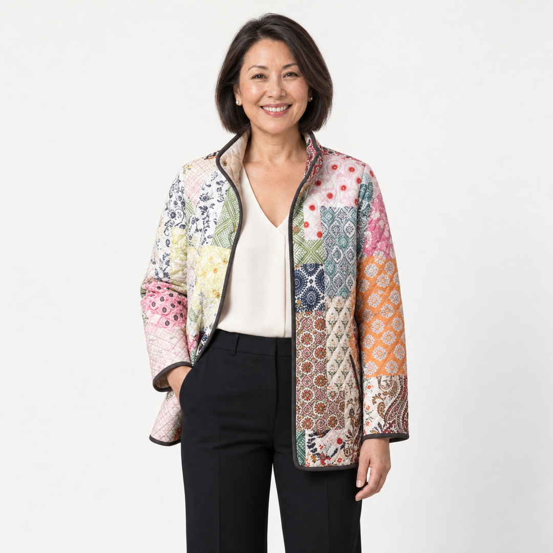 Imogen | Bohemian Patchwork Quilted Jacket
