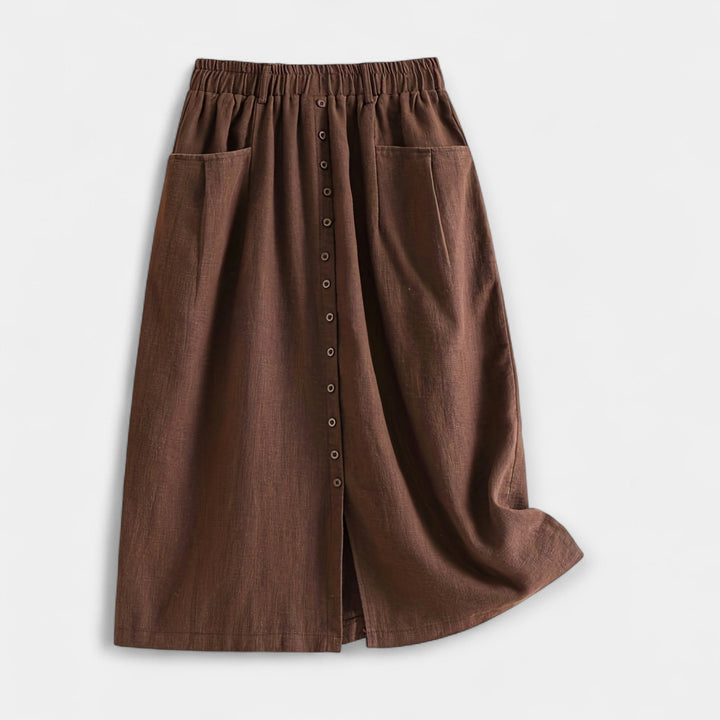 Nuala - Vintage-Inspired Midi Skirt