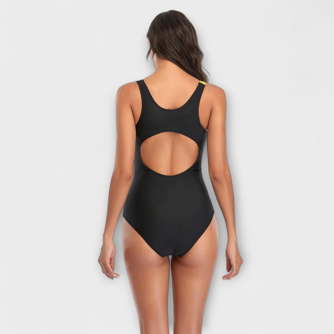 Maeve - Athletic Deep V Swimsuit