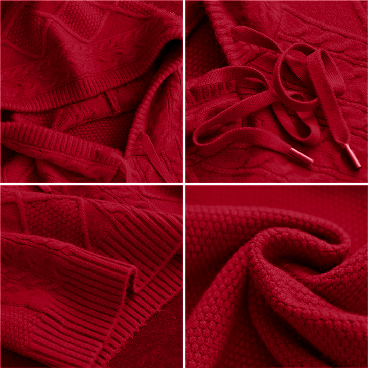 Noreen | Cosy Cable Hoodie
