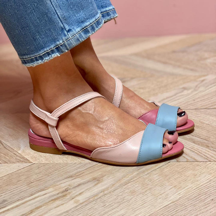 Deirbhile - Two-Tone Sandals