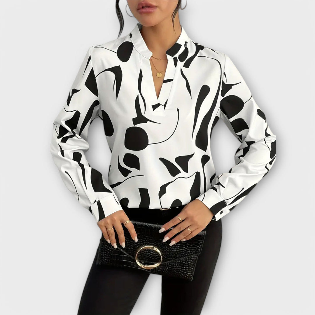 Ciara - Chic Geometric Top