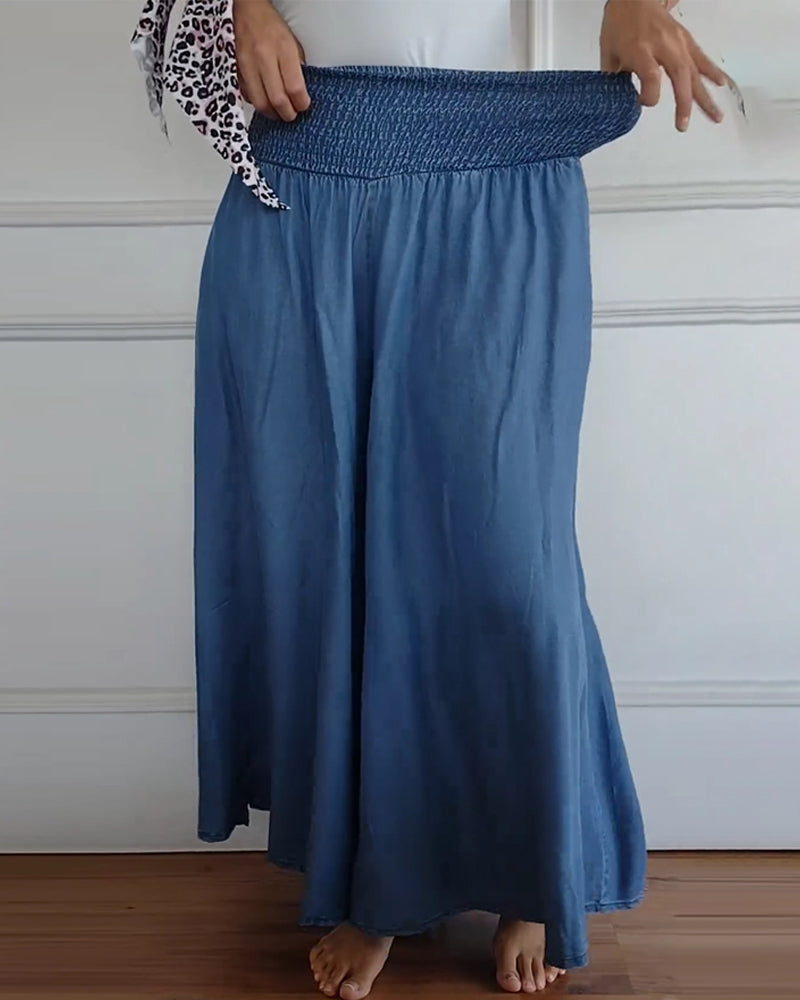 Gormfhlaith - Chic High-Waisted Trousers
