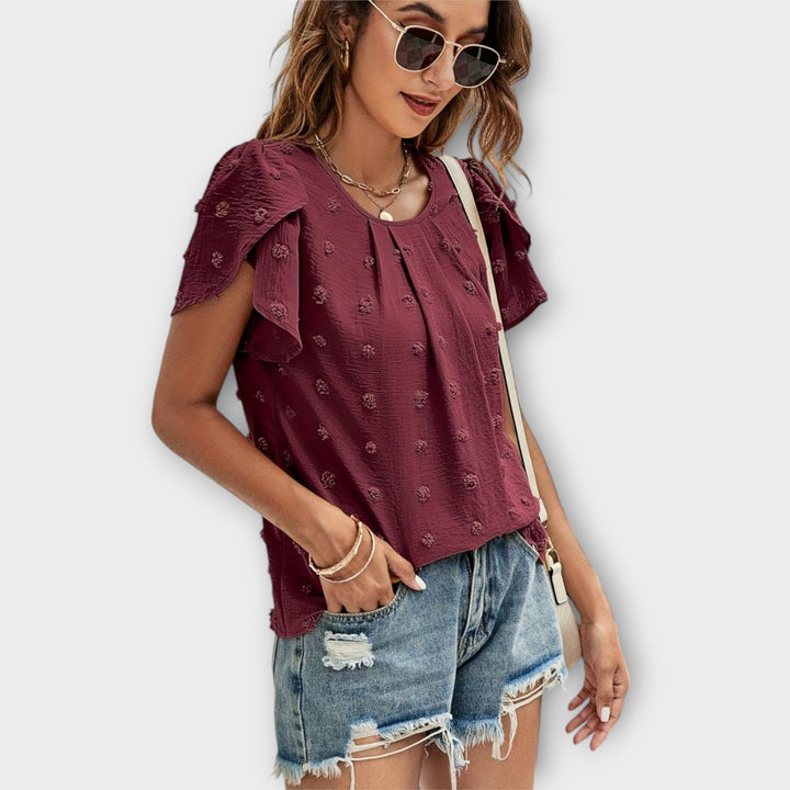 Órla - Swiss Dot Top