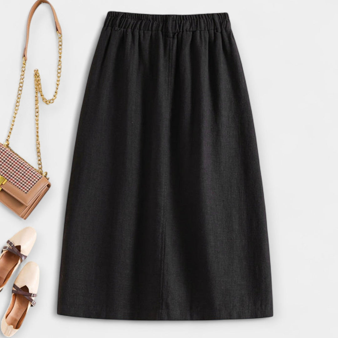 Nuala - Vintage-Inspired Midi Skirt