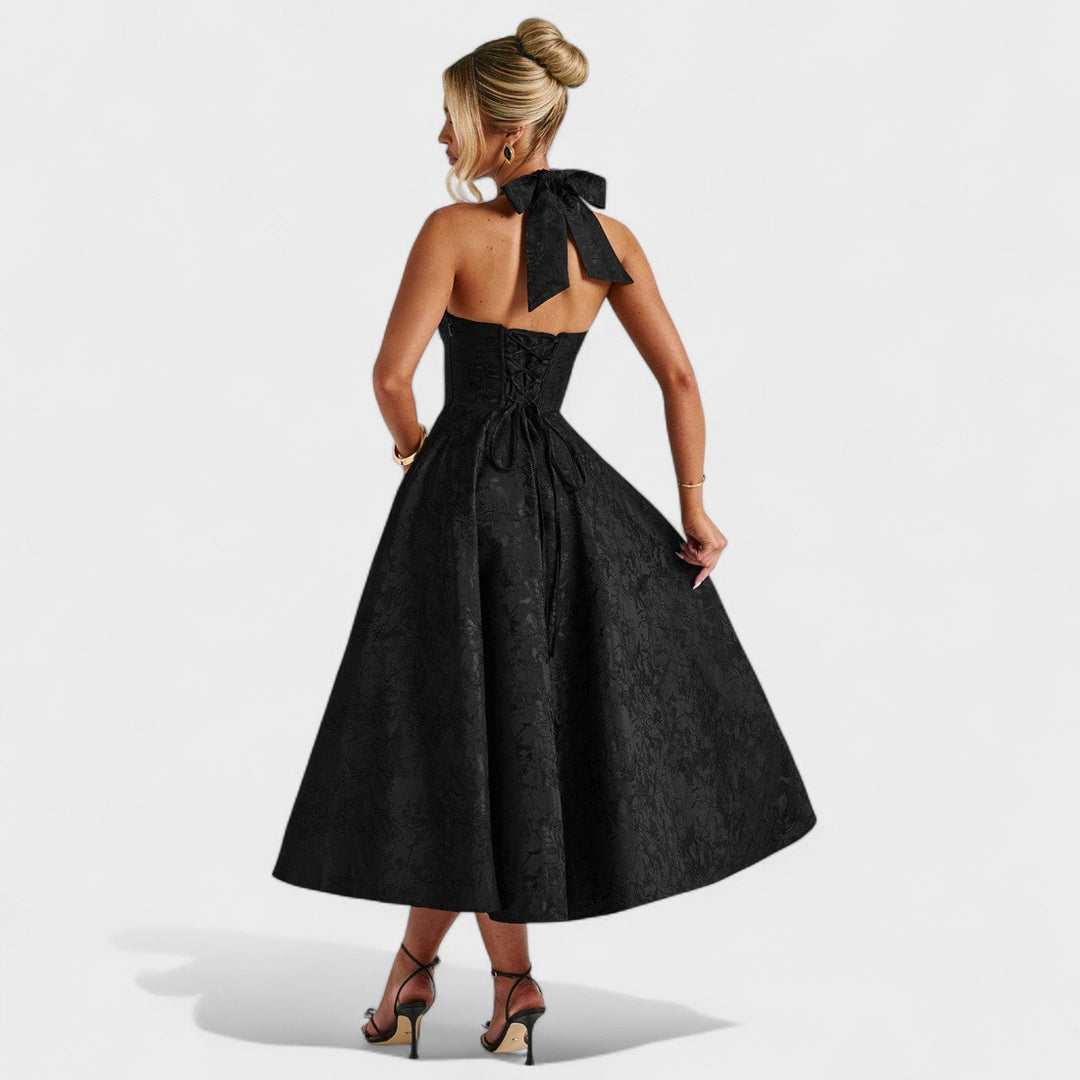 Bridie - Stylish Textured Midi Dress