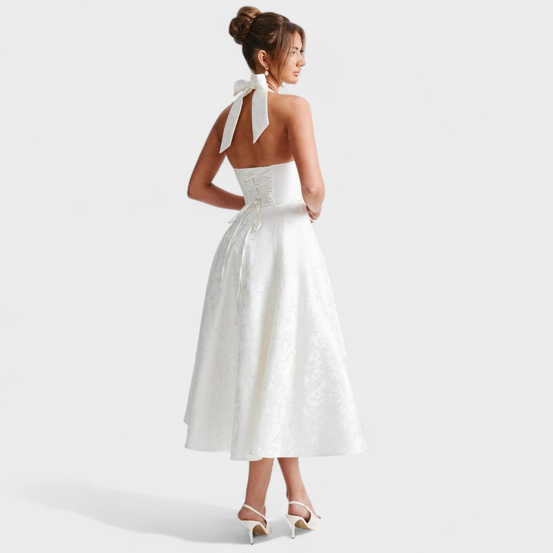 Bridie - Stylish Textured Midi Dress