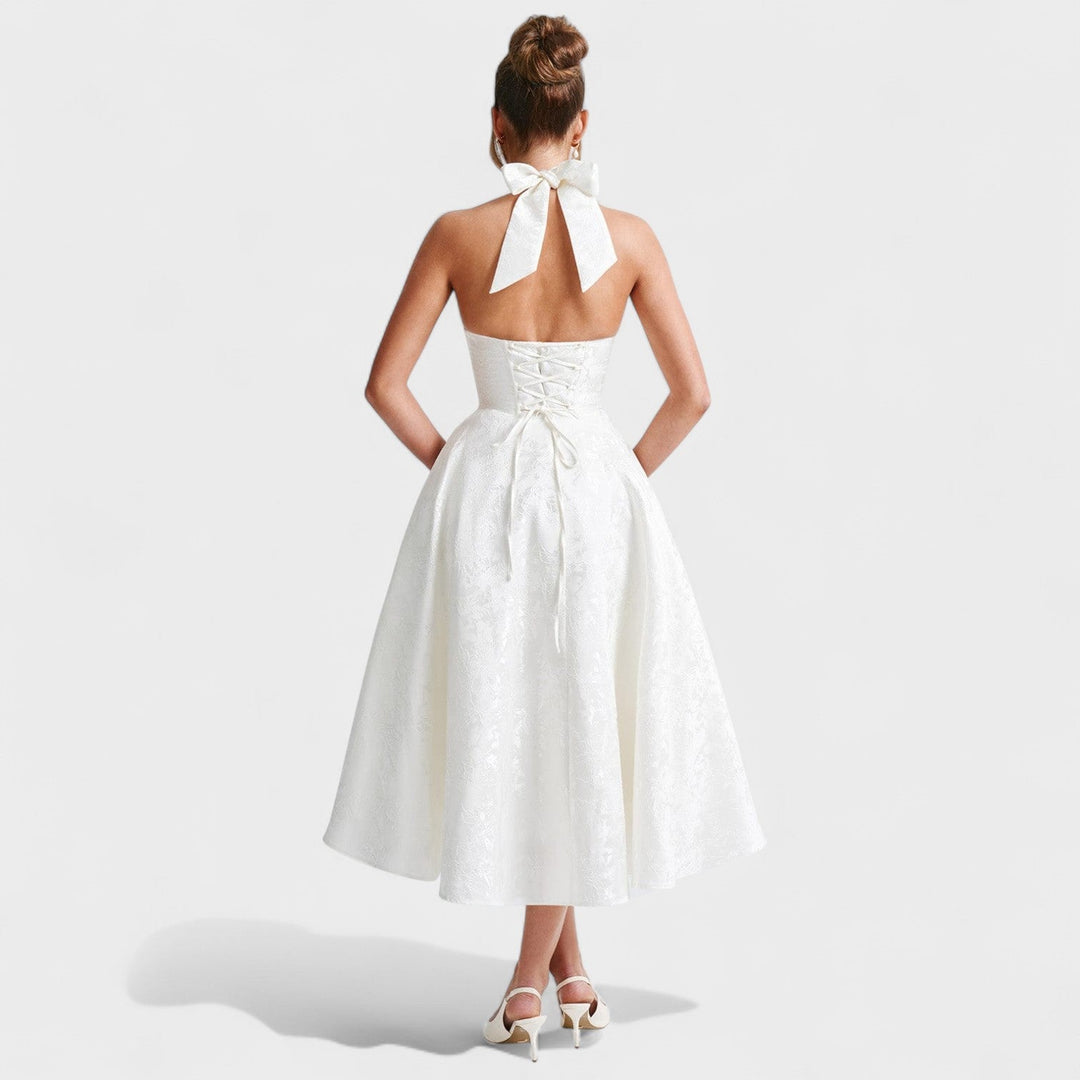 Bridie - Stylish Textured Midi Dress