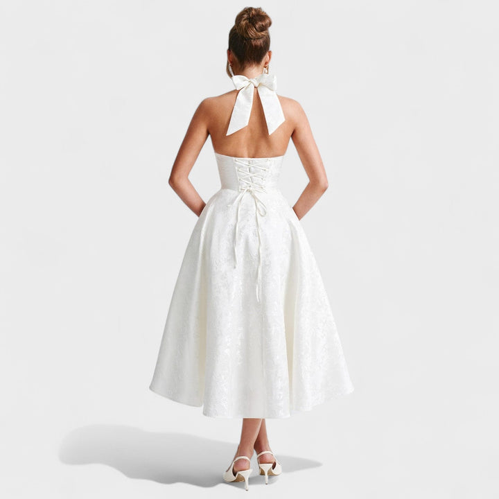 Bridie - Stylish Textured Midi Dress