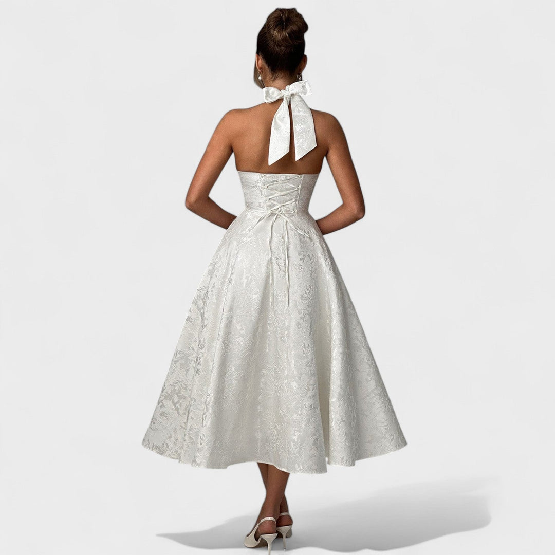 Bridie - Stylish Textured Midi Dress